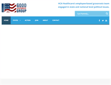 Tablet Screenshot of goodgovernmentgroup.org